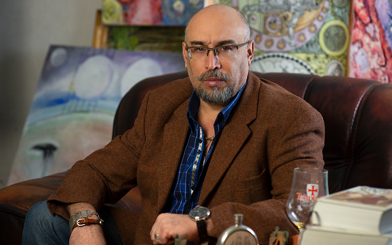 Konstantin Skoptsov is a master of philosophical graphics from Odessa, artist and master of martial arts