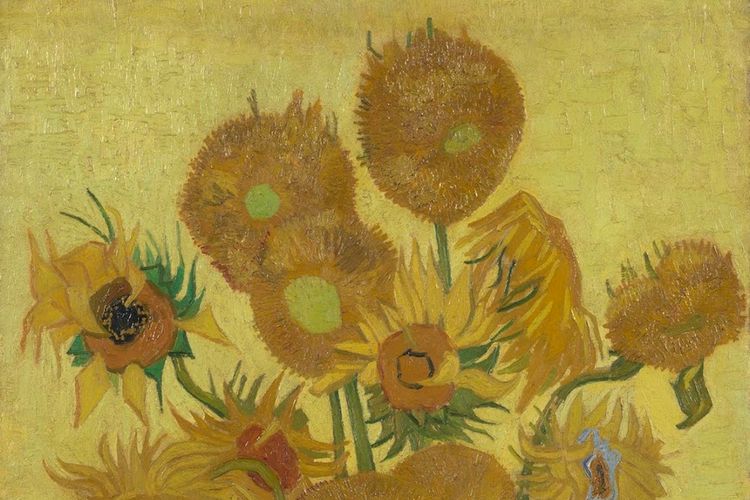 A once-in-a-lifetime look behind Van Gogh’s Sunflowers