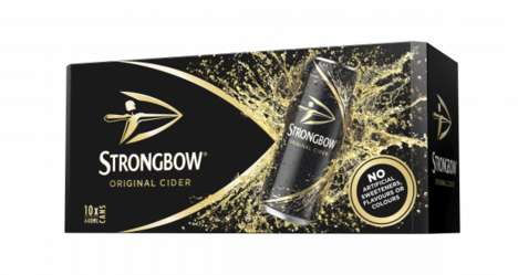 Artificial Ingredient-Free Ciders : Strongbow cider