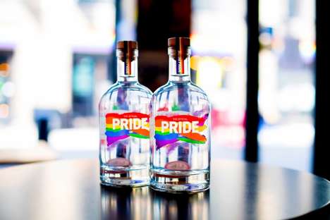 Celebratory British LGBT Gins : Pride Gin