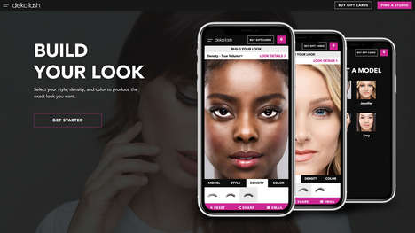 Eyelash-Previewing Apps : selector app