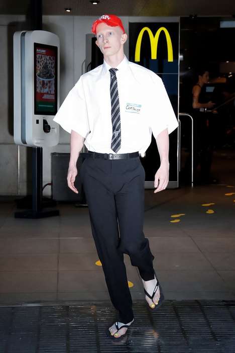 Fast Food-Inspired Runway Shows : mcdonald's fashion
