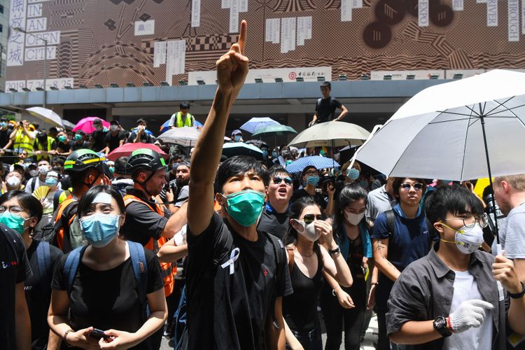 Hong Kong demonstrations are driven by creative spirit
