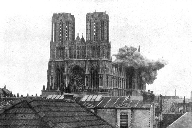 How Rheims Cathedral's destruction in the First World War had a happy ending