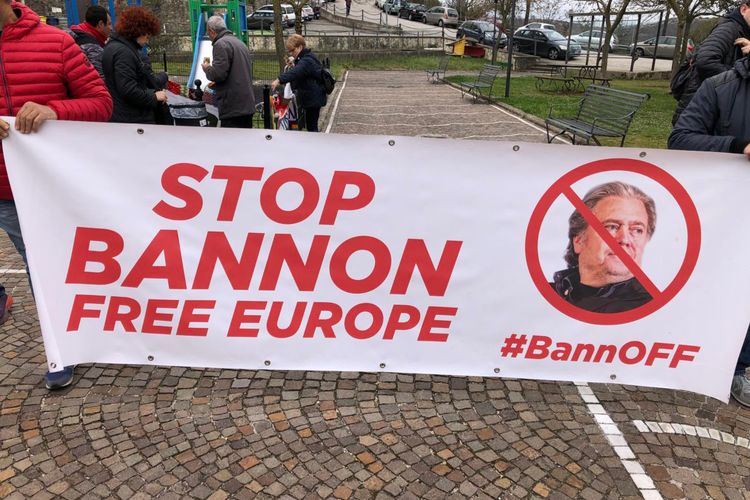 Italy blocks Steve Bannon’s plans for nationalist bootcamp in medieval monastery