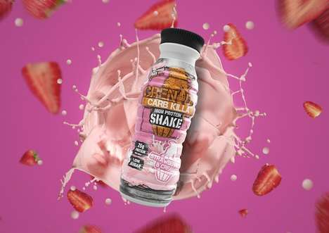 Milkshake-Inspired Protein Drinks : high protein shake
