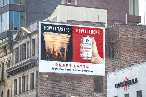 Mouthwatering Coffee Campaigns : coffee billboard