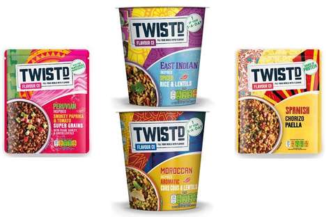Prepackaged International Inspiration Foods : Twistd product range