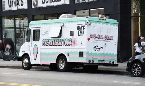 Secret Frozen Dessert Trucks : vegan ice cream truck