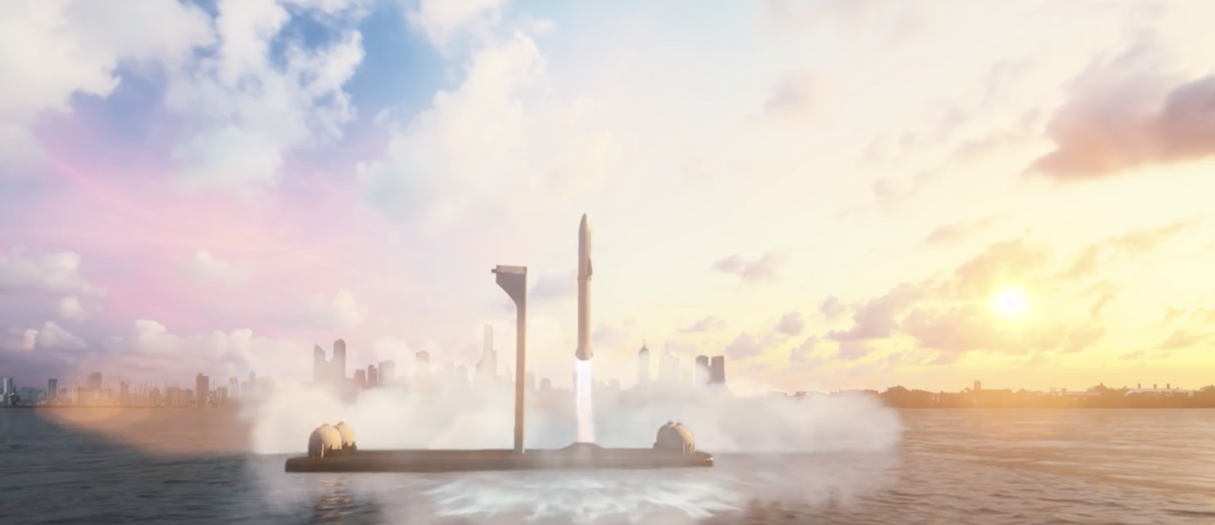 SpaceX's goal for point-to-point travel