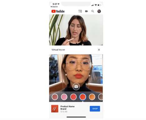 Split-Screen Makeup Try-Ons : augmented reality makeup