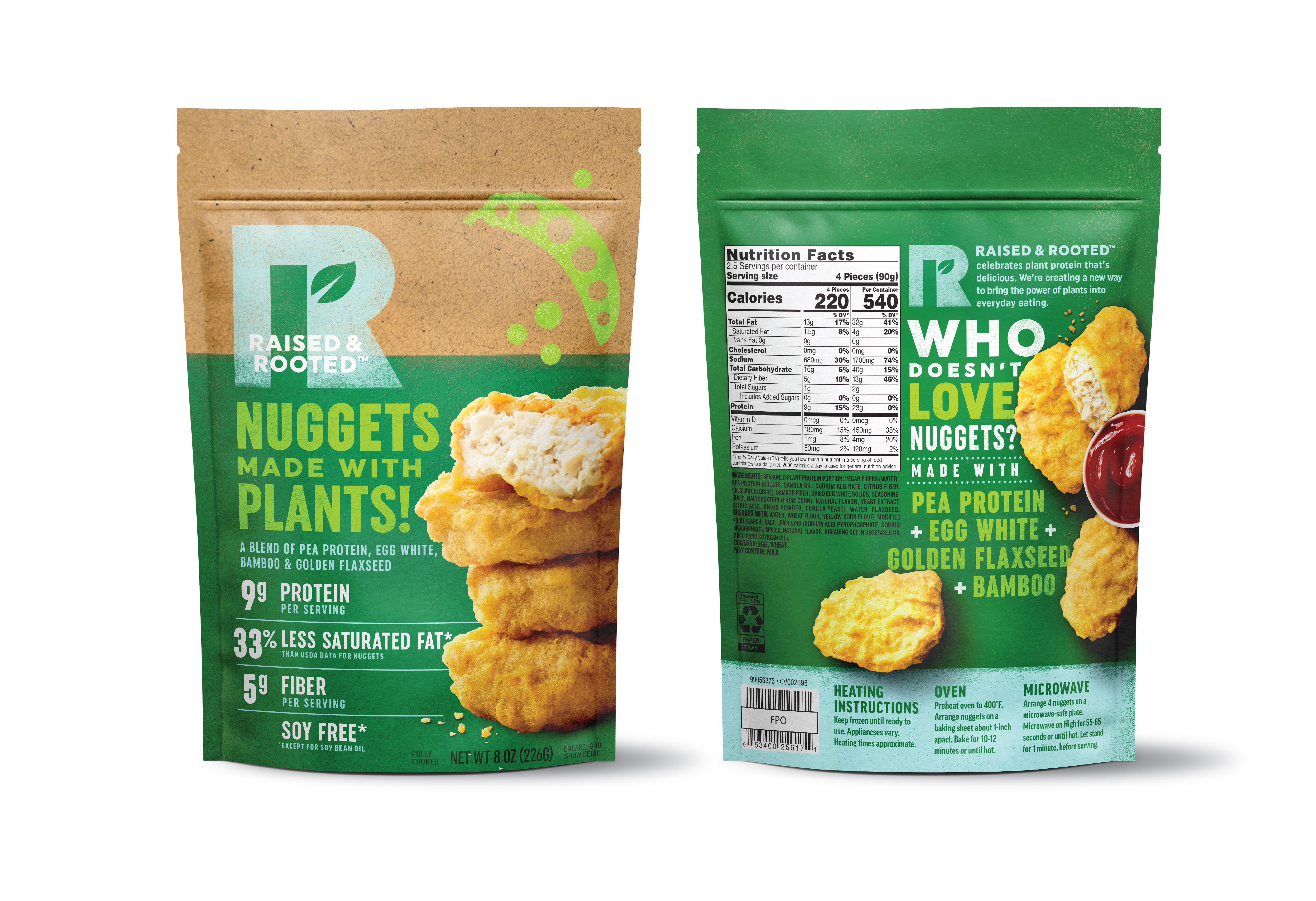 Tyson Foods unveils plant-based nuggets in move into meat alternatives