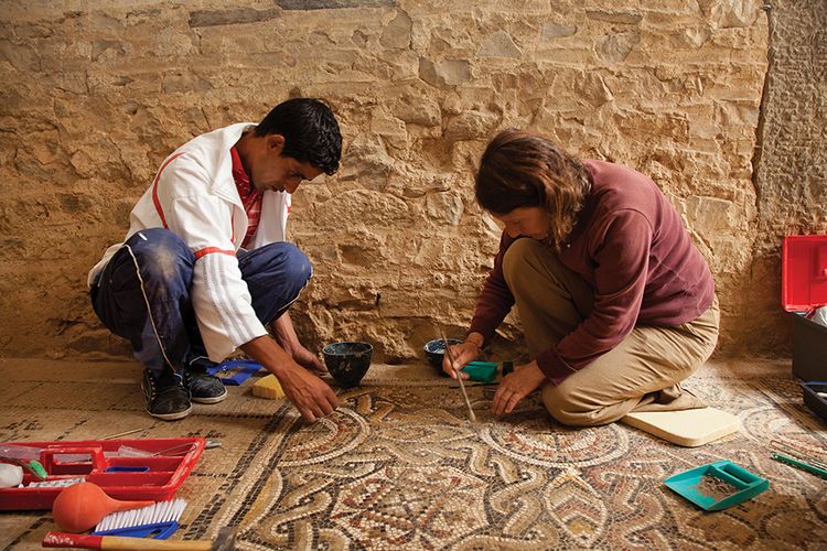 A Getty lifeline for classical mosaics in the Middle East and North Africa