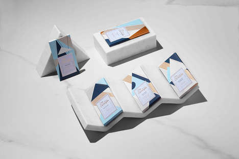 Art Deco Chocolate Packaging : Swiss Chocolate Brand