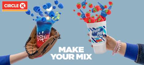 Beverage Customization Promotions : Circle K #MakeYourMix