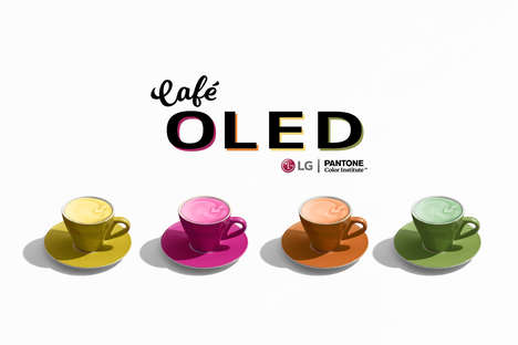 Color-Centric Cafes : cafe oled