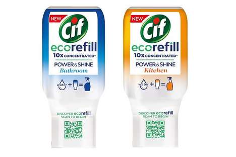 Concentrated Cleaning Product Refills : Cif eco refill