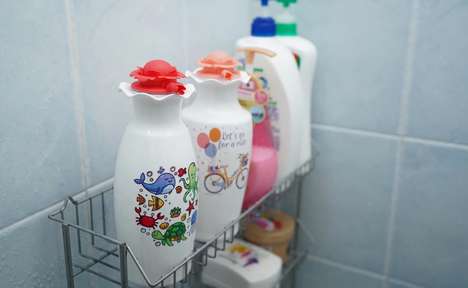 Eco-Conscious Cosmetic Bottles : Recyclable Elastic Lotion Pump