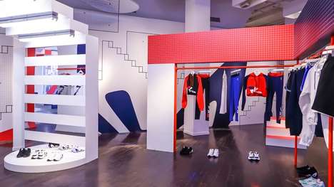 Heritage-Themed Fashion Pop-Ups : FILA Pop-Up