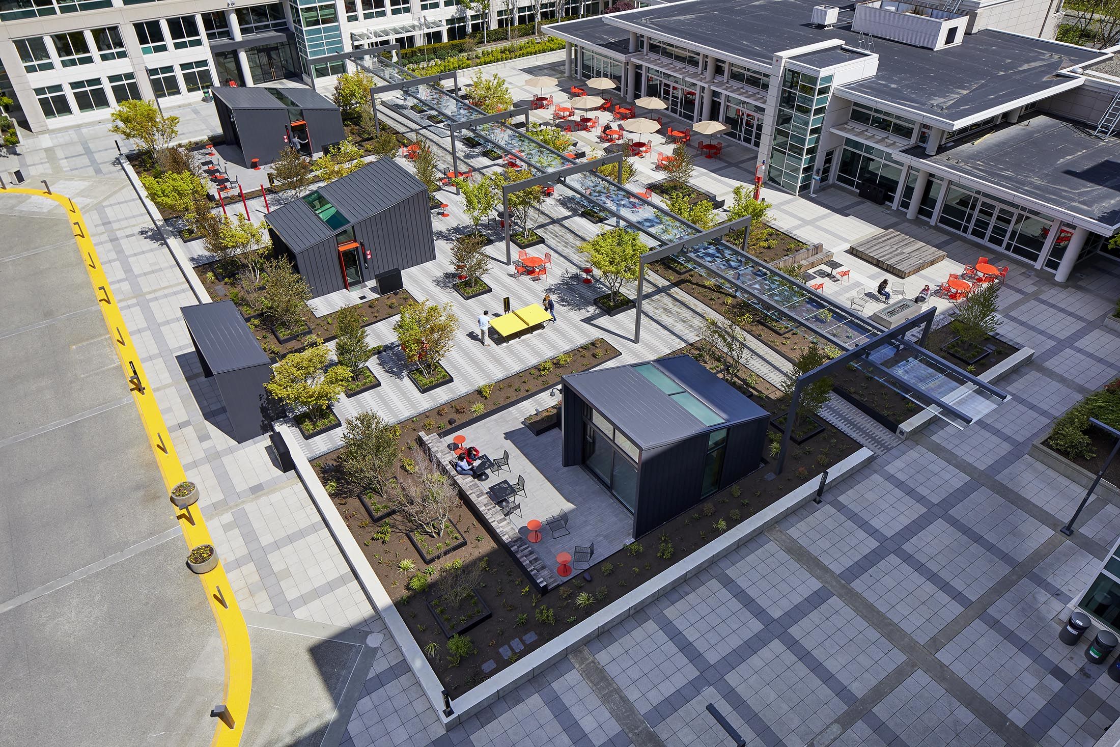 Microsoft freshens up campus buildings with history and modernity