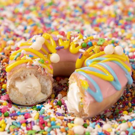 Original Filled Birthday Batter Doughnut