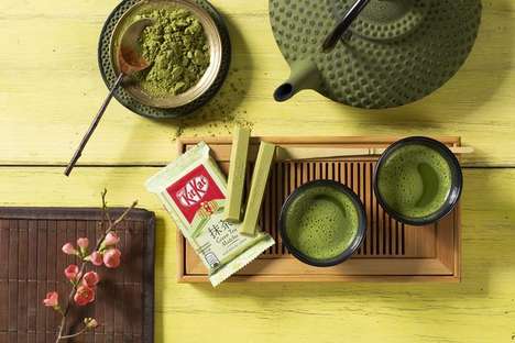 Tea-Inspired Chocolate Launches : KitKat Green Tea Matcha