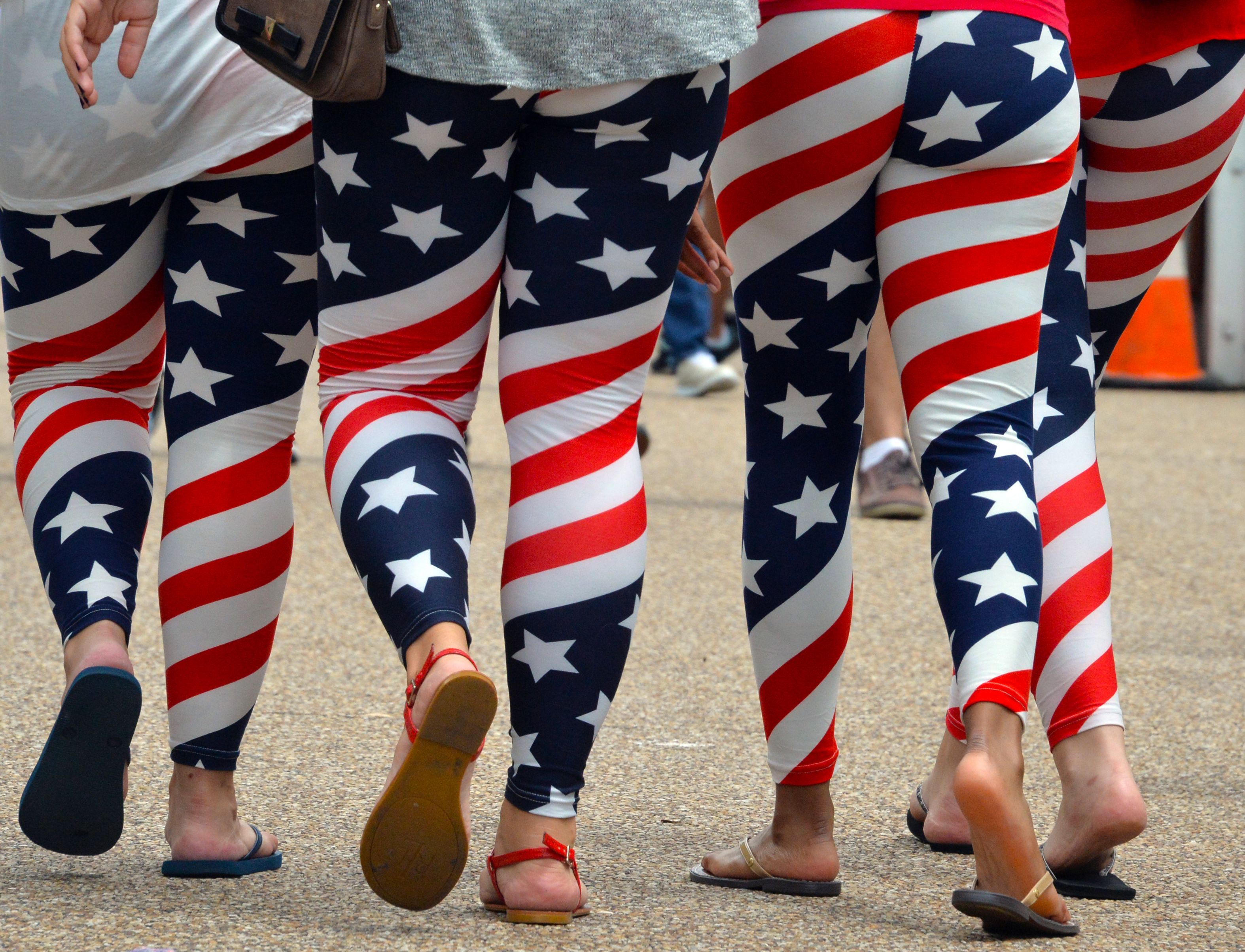 The flag shirt you're buying for July 4th is technically illegal