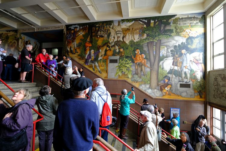 African American leaders object to erasure of controversial school mural in San Francisco