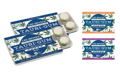 CBD Supplement Chewing Gums : Tauri-Gum