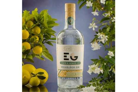 Citrusy Floral-Infused Gins : Lemon & Jasmine Gin