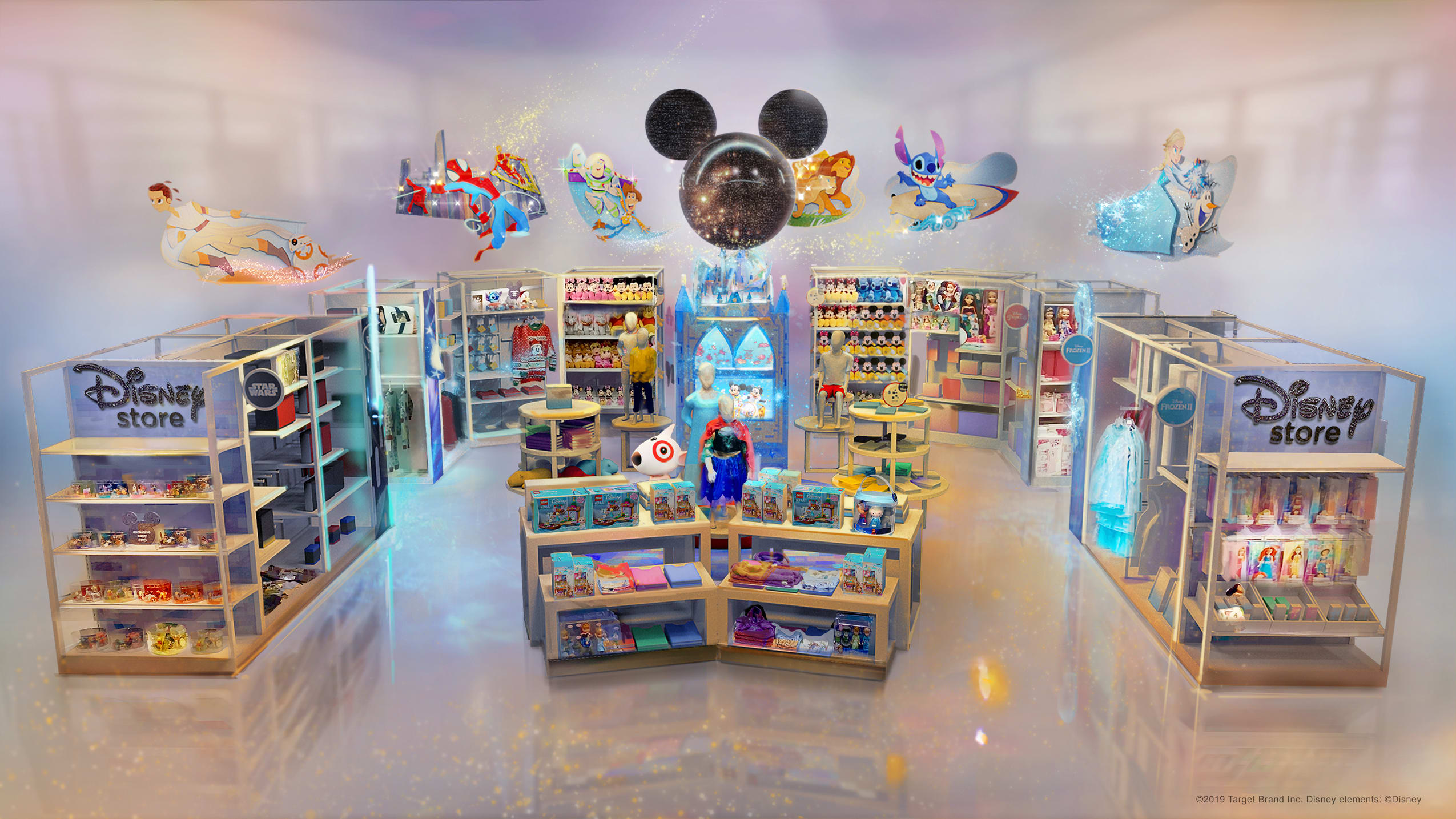 Disney and Target are teaming up to open stores with each other's help
