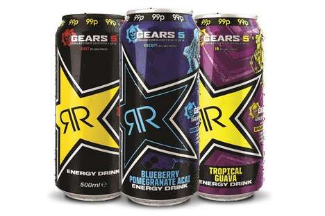 Fan-Inspired Energy Drink Promotions : Gears 5 promotion