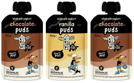 Healthy Pouch-Packaged Yogurts : The Collective Puds