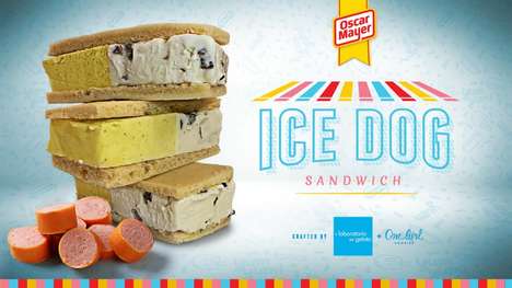 Oscar Mayer Ice Dog Sandwich
