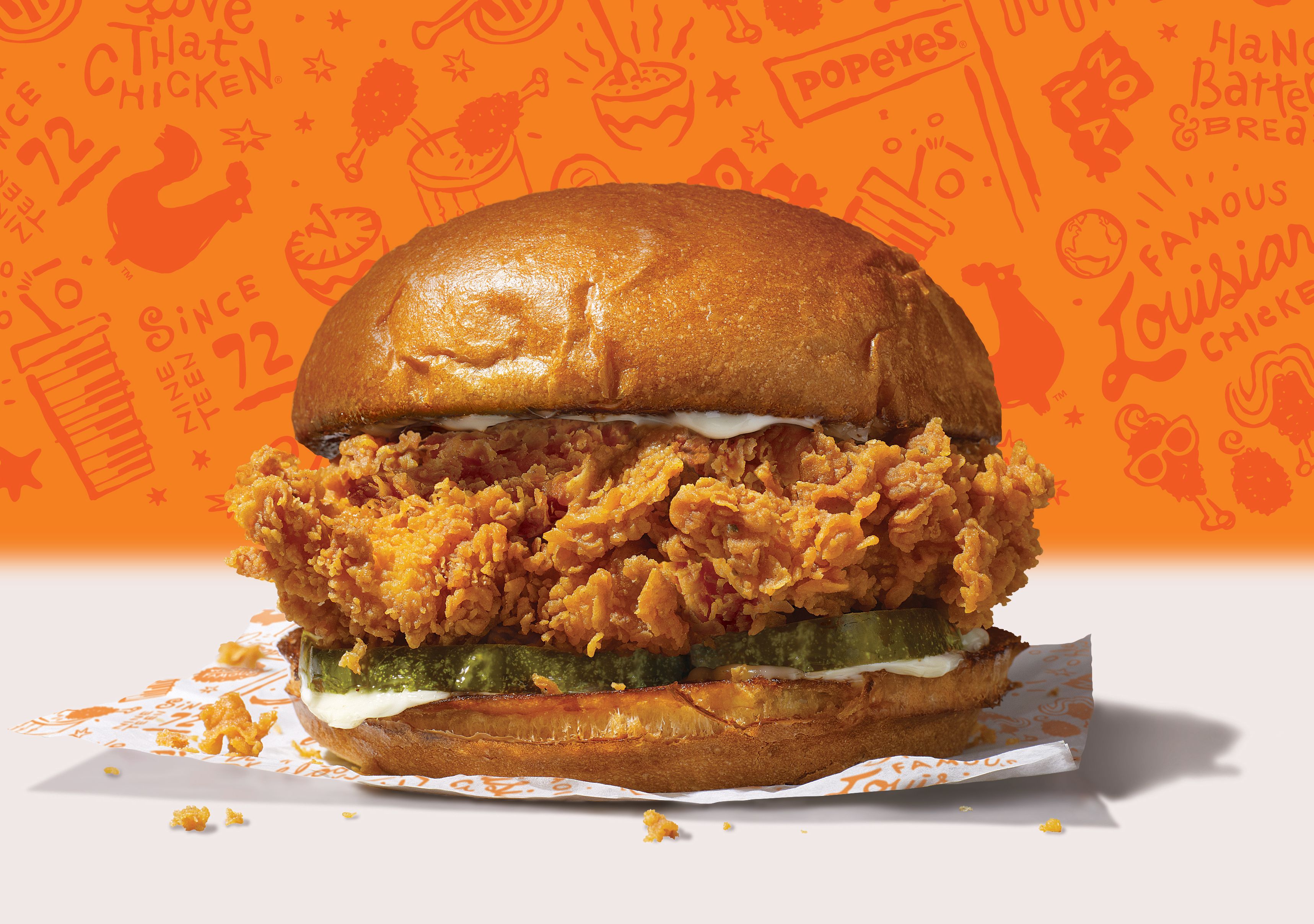 Popeyes is launching its first chicken sandwich nationwide