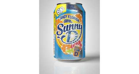 Tangy Effervescent Citrus Refreshments : Sunny D Florida