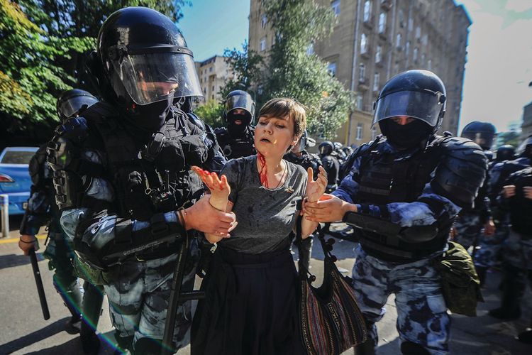 The artists at the forefront of Russia's democracy protests
