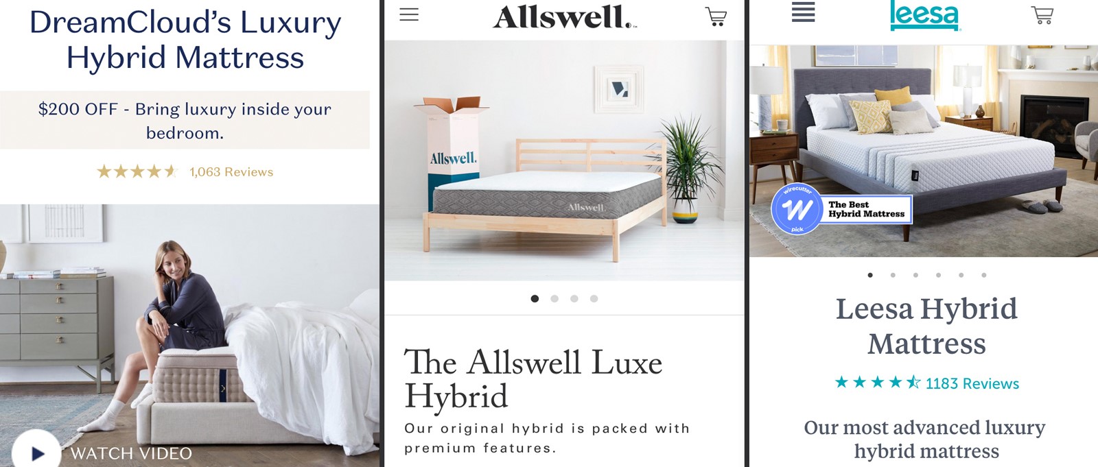 There are now 175 online mattress companies—and you can't tell them apart