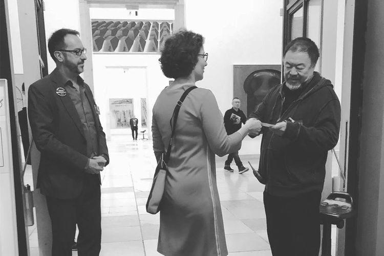 Ai Weiwei was not 'thrown out' of Munich’s Haus der Kunst, artist confirms