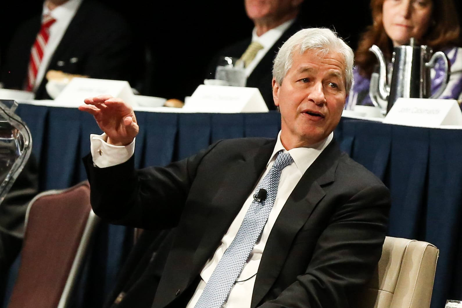 Jamie Dimon says his gut tells him a recession is 'not imminent'