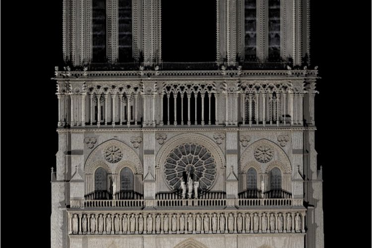 Laser scan may one day aid Notre Dame’s restorers