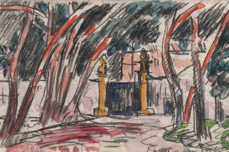 New discoveries: Paul Signac painted watercolours of Van Gogh’s asylum