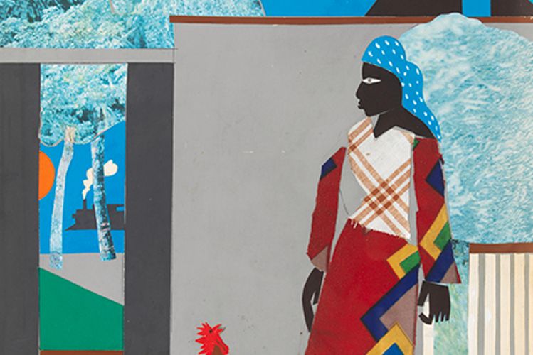 Portraits of the artist as a young man: Romare Bearden's autobiographical collages