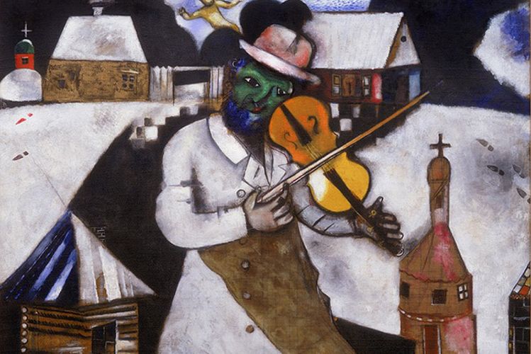 Probing nine paintings, conservators in Amsterdam unlock Chagall’s secrets