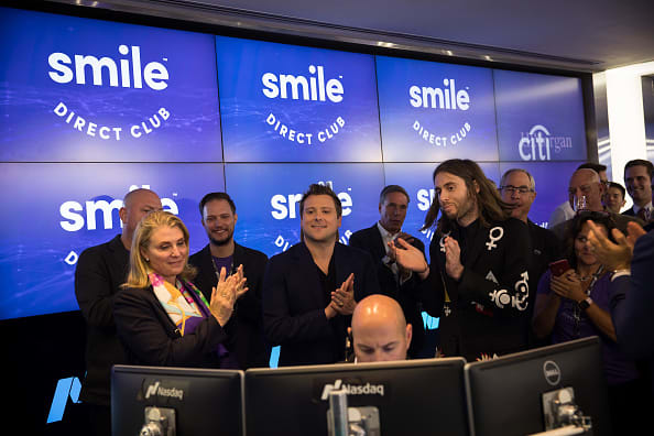 SmileDirectClub jumps in second trading day, after disappointing IPO
