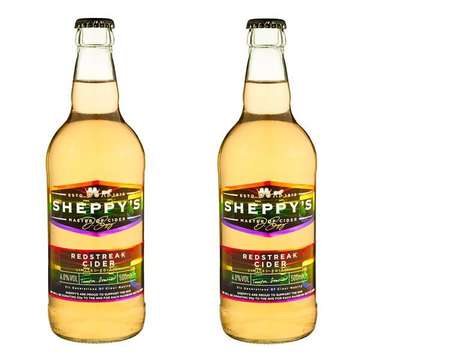 Low-Alcohol Summertime Ciders : Sheppy's Redstreak craft cider