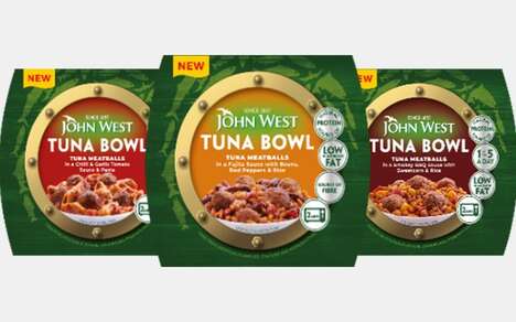 Heat-and-Eat Tuna Meatball Meals : John West Tuna Bowls