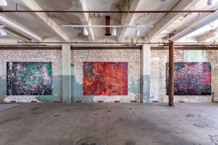 For no eyes only: Mark Bradford’s quarantine paintings push the bounds of virtual art viewing