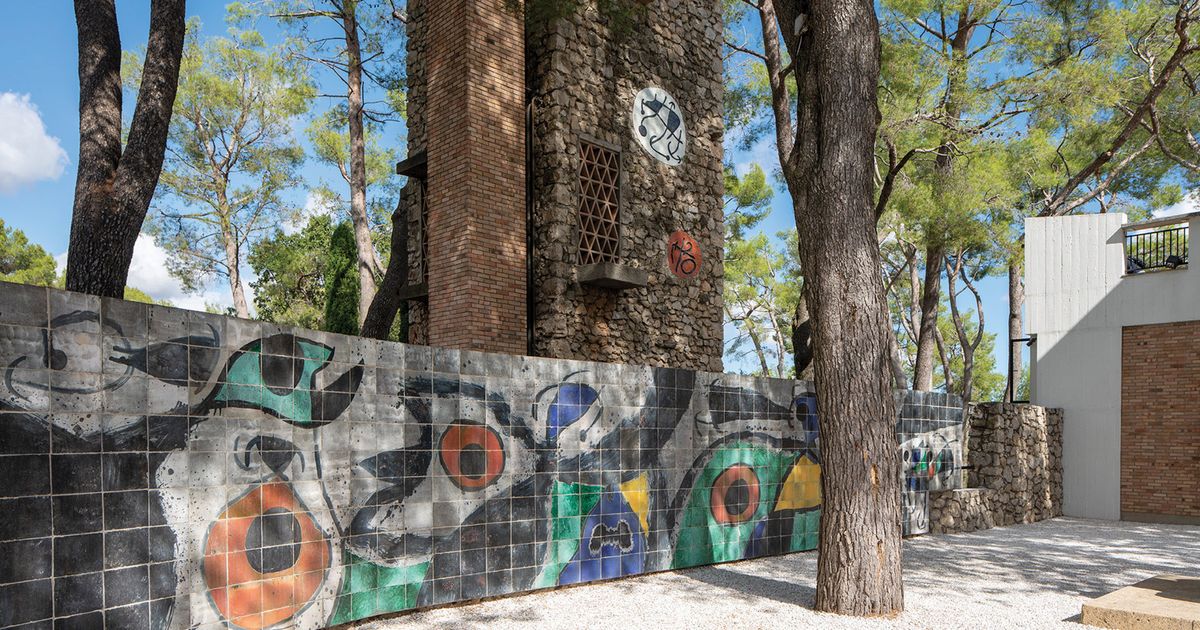 Miró Labyrinth meanders towards restoration at south of France's Maeght Foundation