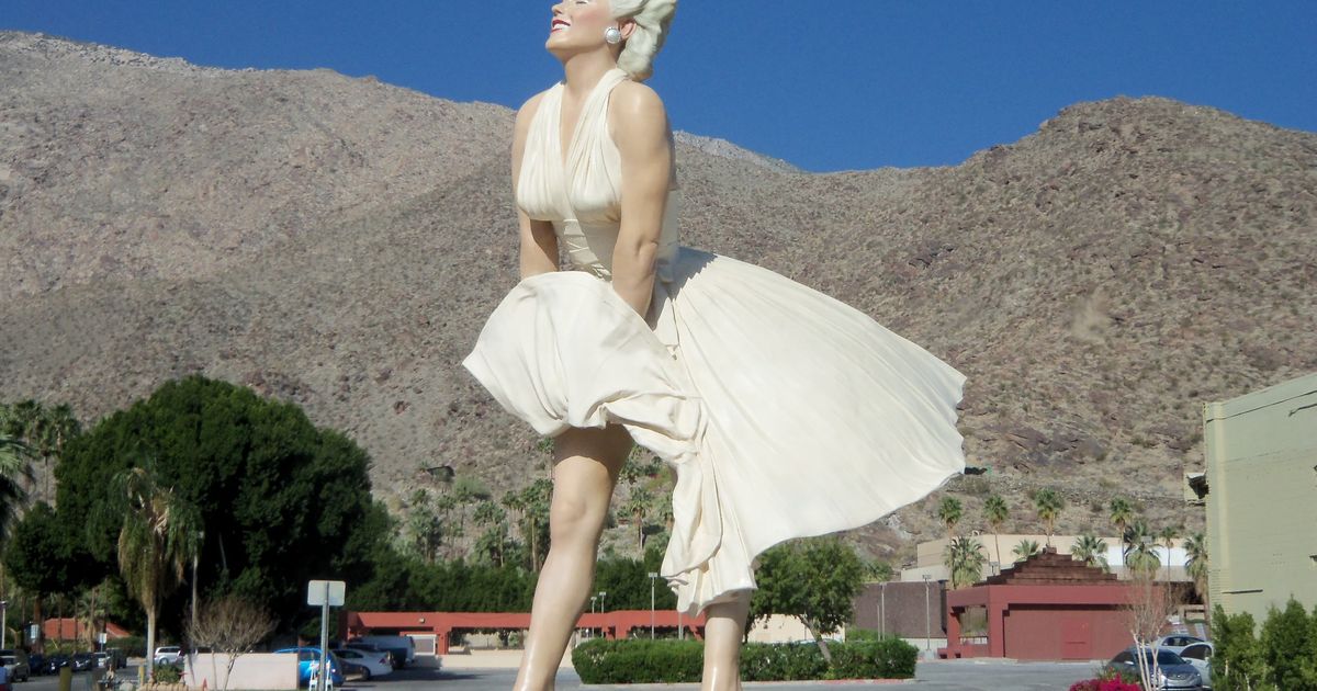 Provocative Marilyn Monroe sculpture to return to Palm Springs—permanently